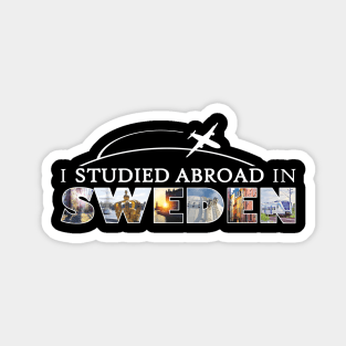 Sweden Study Abroad Sticker